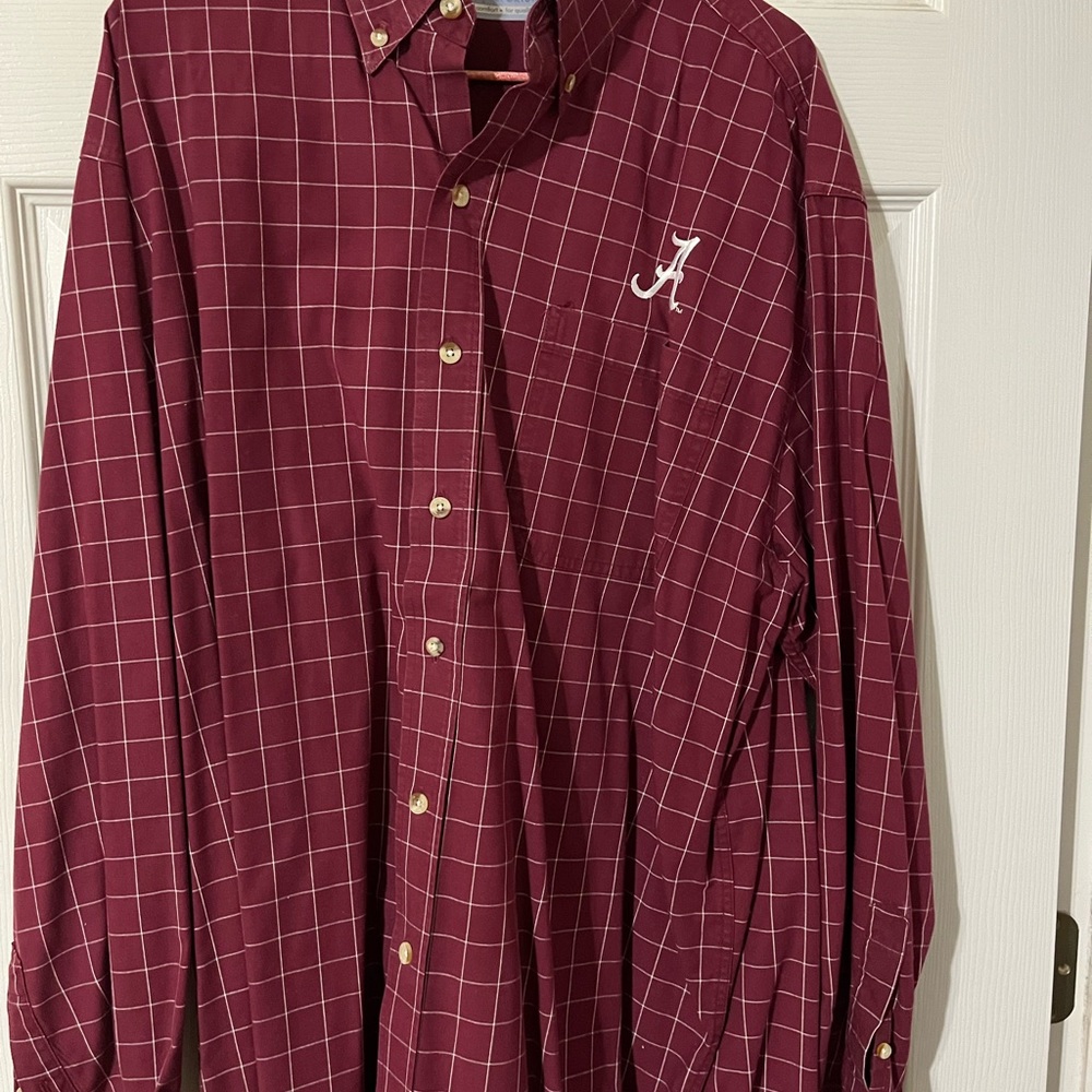 NZone sportswear Alabama button down mens shirt.